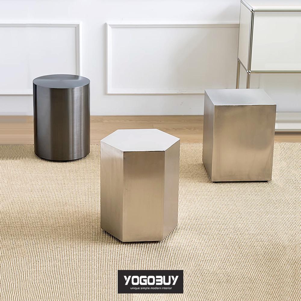 인더스트리얼 스테인리스 스툴 의자 모던 심플 빈티지 카페 매장 체어