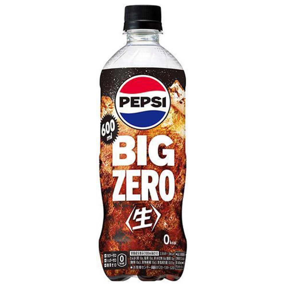 산토리 일본 펩시 생 제로 콜라 BIG ZERO 600ml
