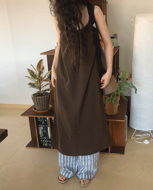 데일리마켓 easy sleeveless ops / 3color