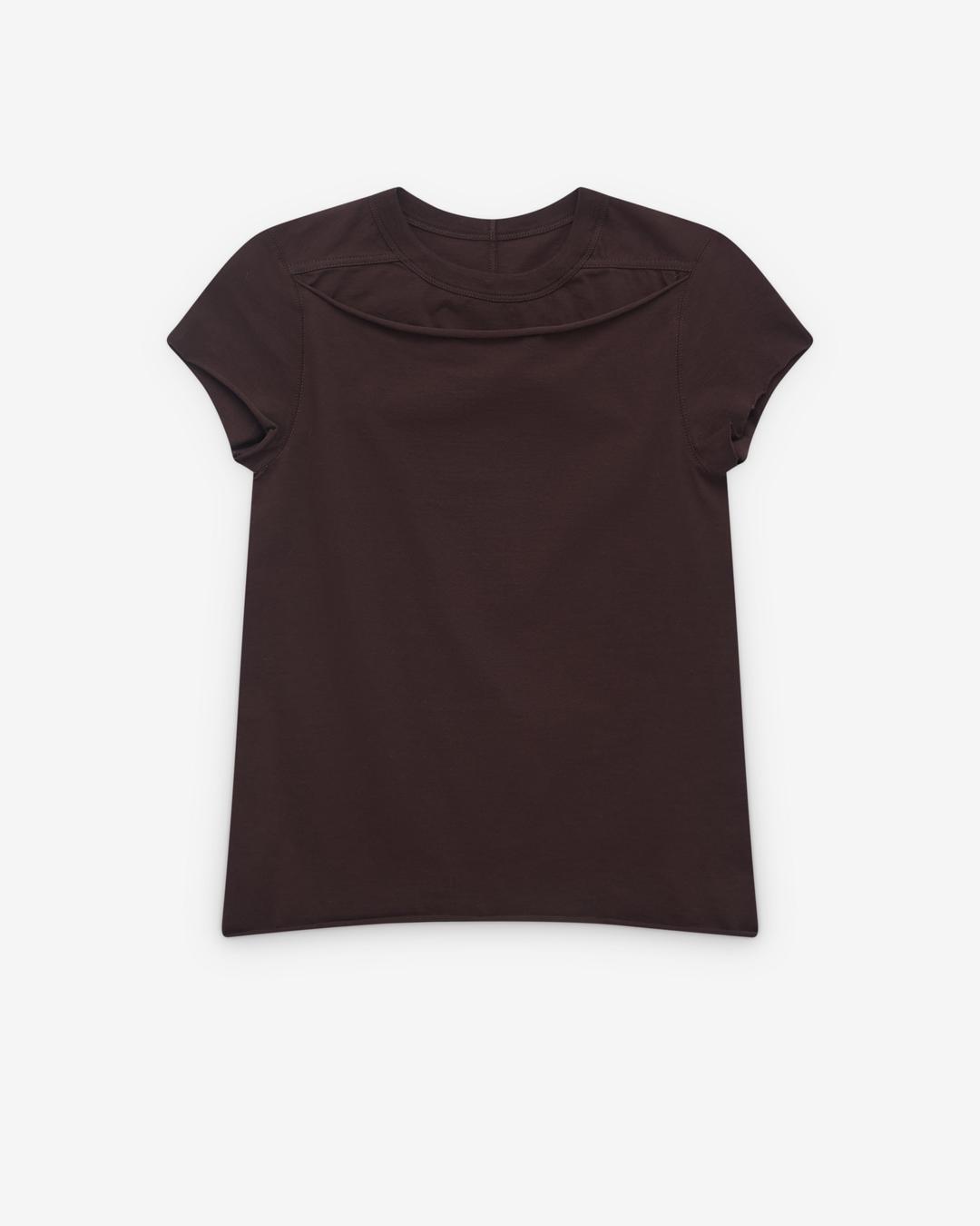 Rick Owens - Women’s Cropped Level T-Shirt - (Dark Dust)