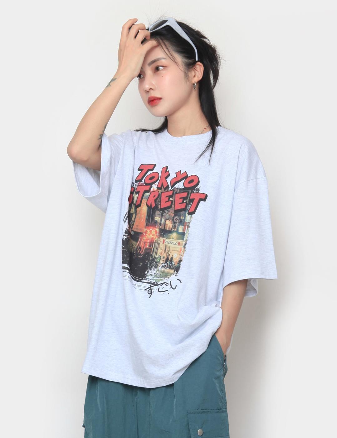 [UNISEX] 도쿄 스트릿 반팔T