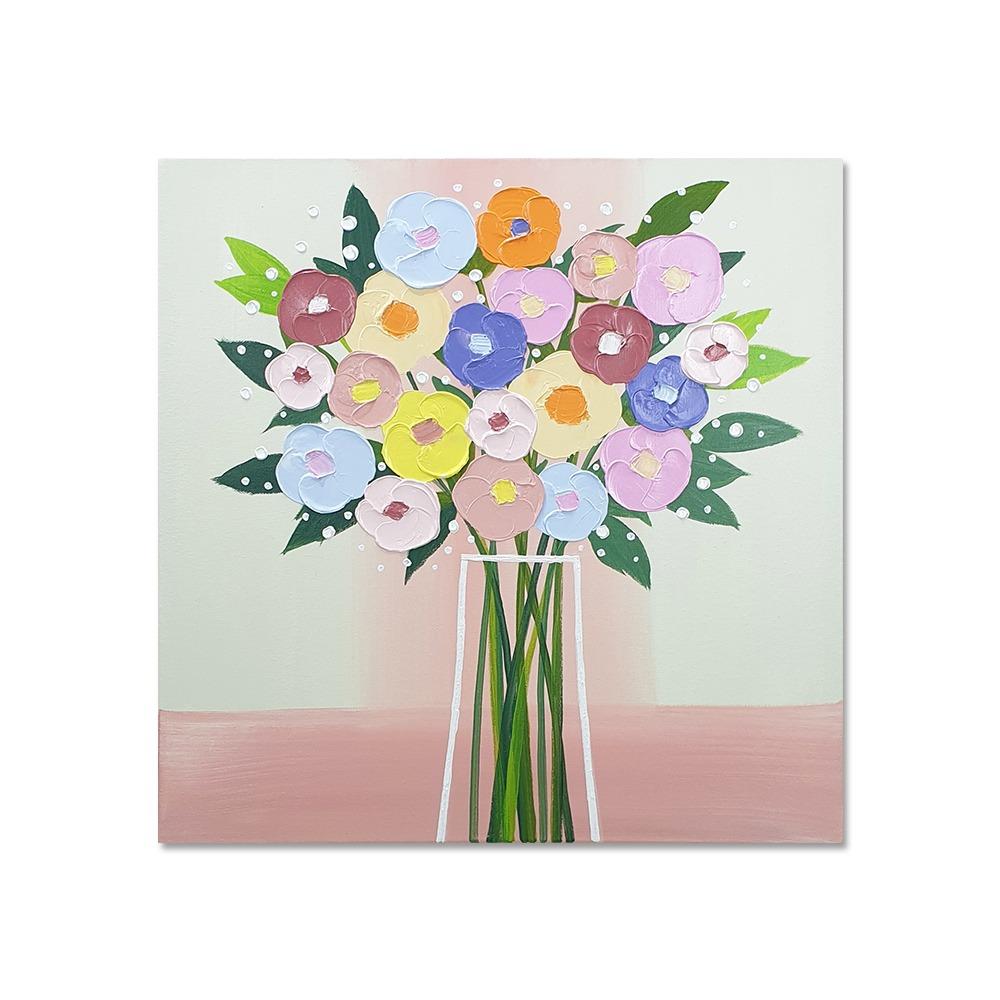 핸드페인팅 트루디 캔버스 액자