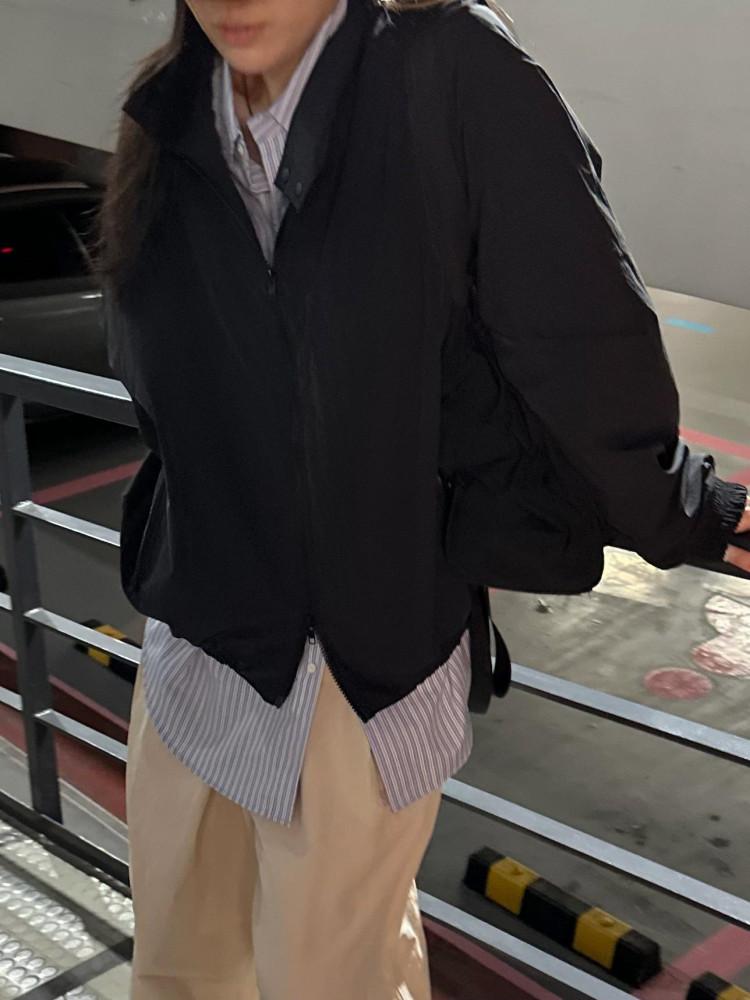 하이넥 나그랑 매트 블루종