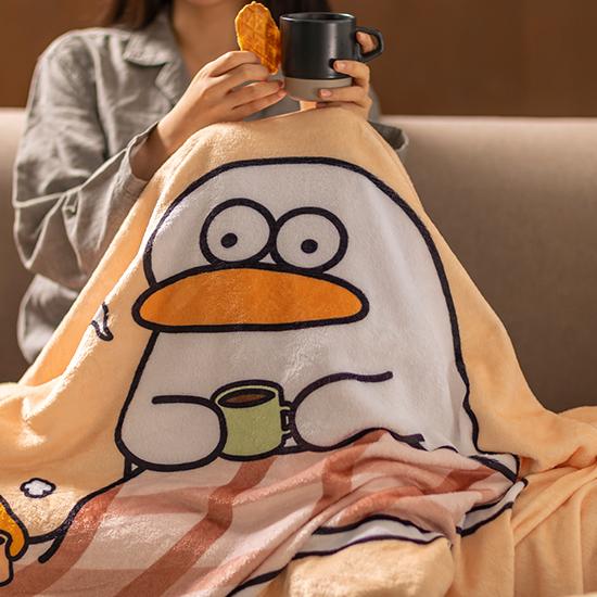 [단독] "오둥입니다만" 부들부들 오둥이 극세사 대형 담요/수면바지