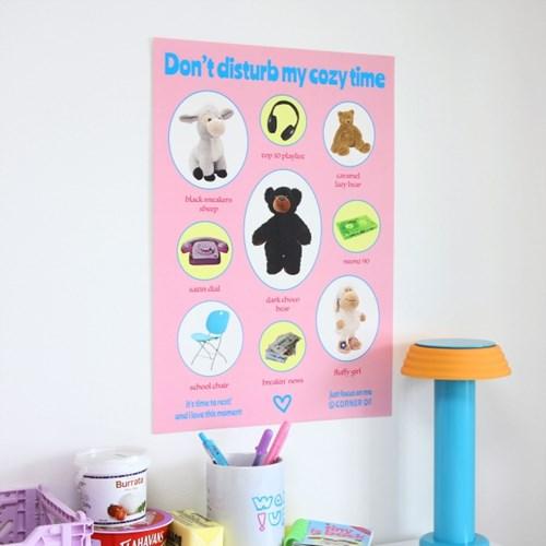 [코너오브] A3 포스터 cozy time