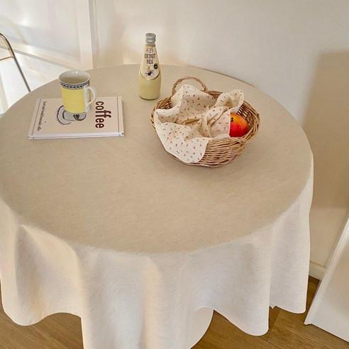 목화베리 내추럴린넨오트밀 식탁보 린넨테이블보 - 식탁보/러너 | 쿠팡