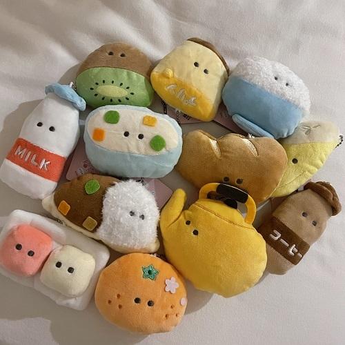 츠부라나) 귀여운 급식 BIG키홀더 12종