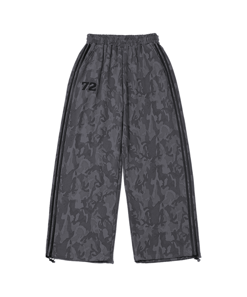 CAMO 72 TRACK PANTS - CHARCOAL