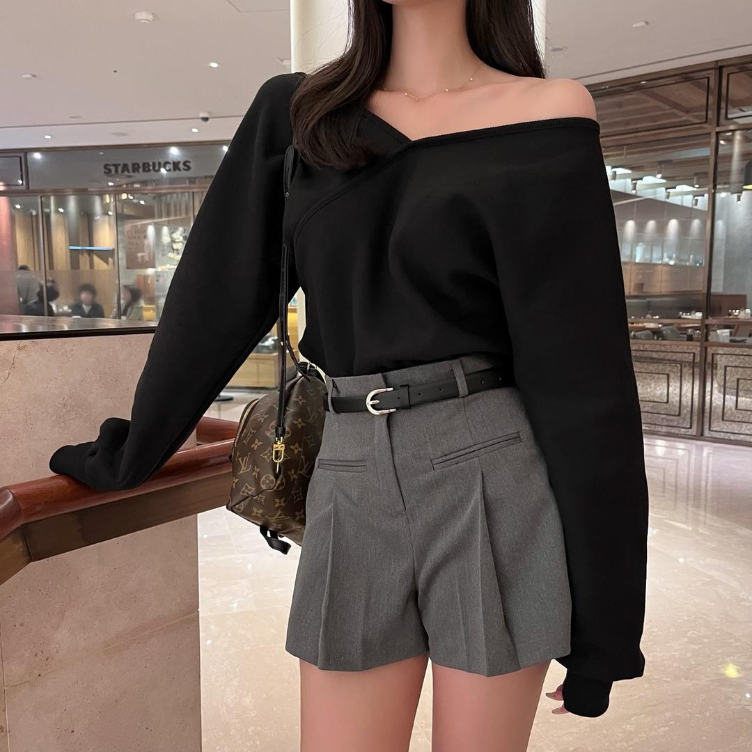 아론 핀턱 A라인 포켓 숏팬츠 (3color)