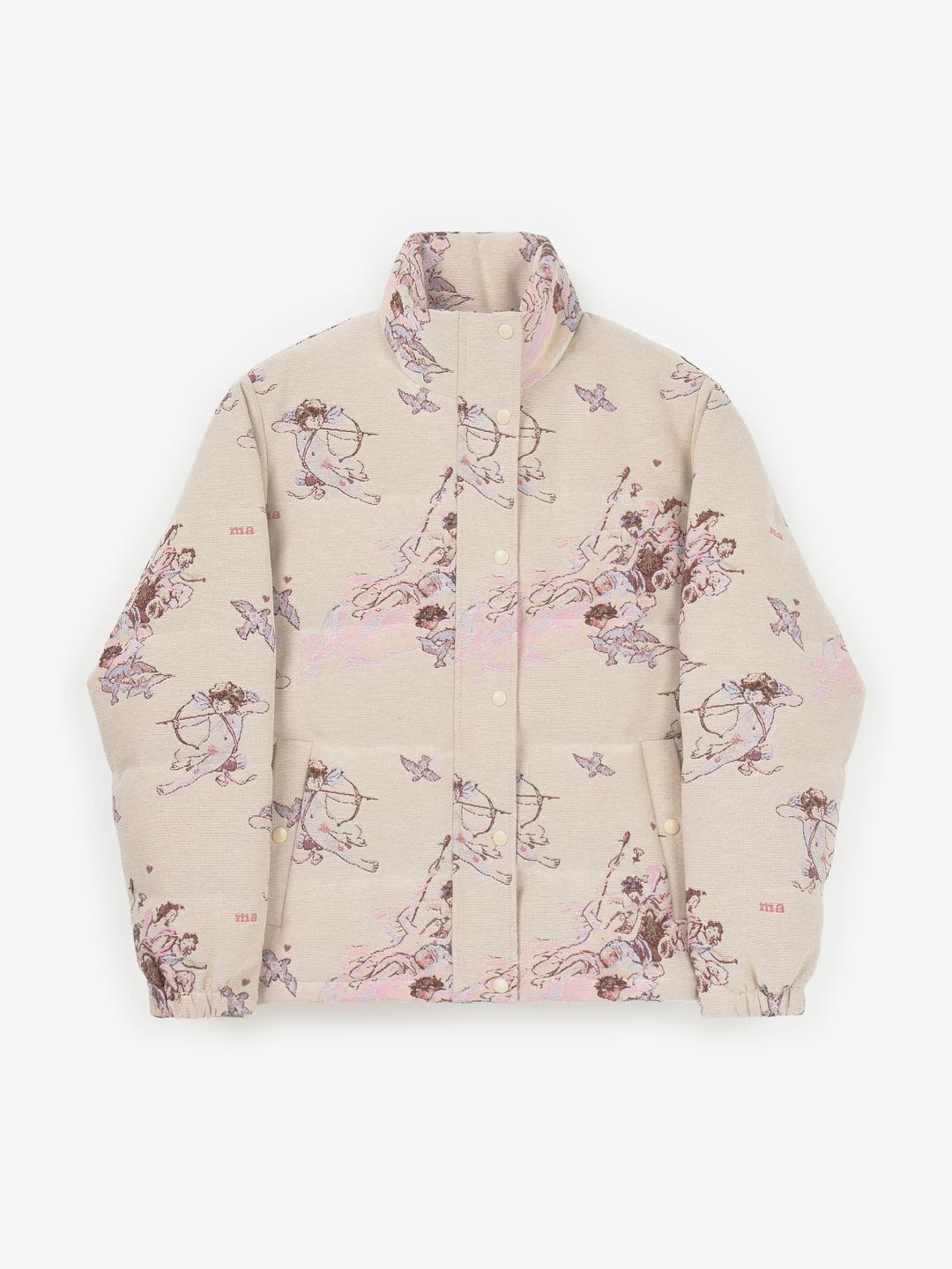 (7차) ANGEL JACQUARD PUFFER