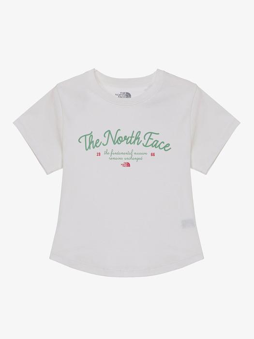 NT7UR33K 화이트라벨 여성 레터링 반팔 라운드티_OFF WHITE