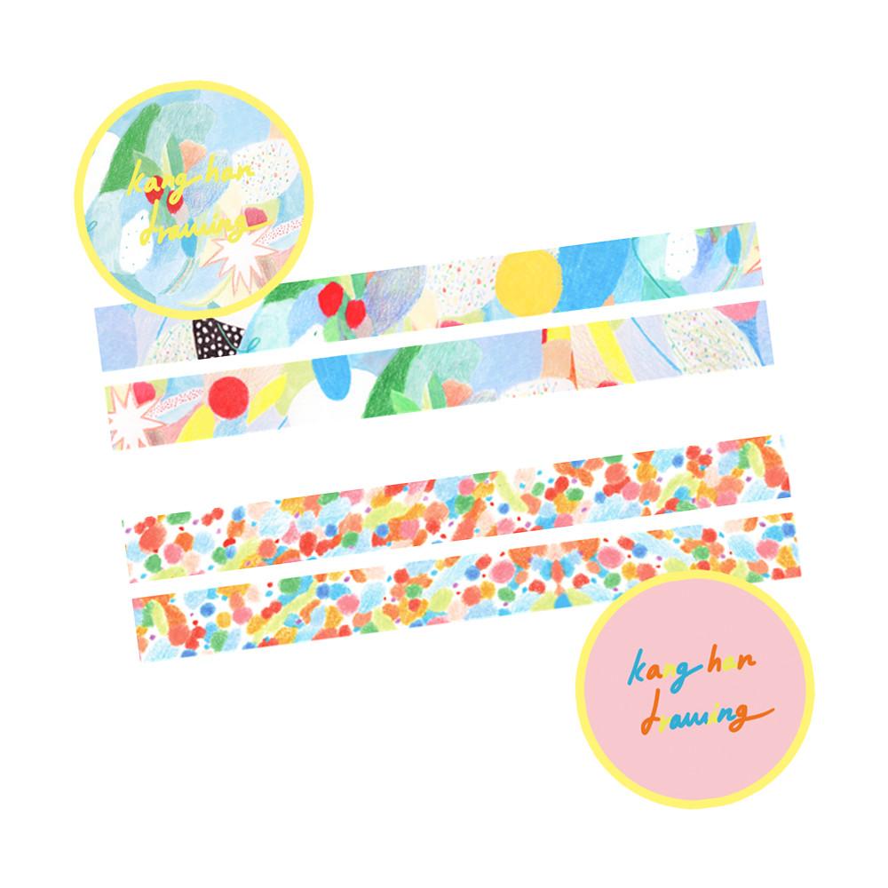 어레터프롬 2 type masking tape