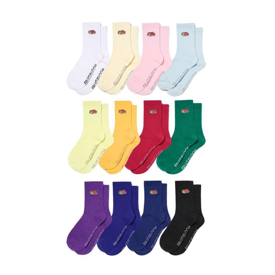 [USA 코튼] 프룻 젤리 크루삭스 (12COLOR)