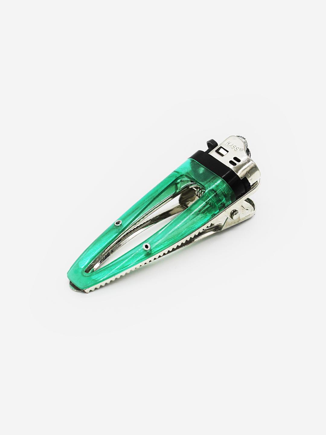 Lit Barret Teal Hair Clip