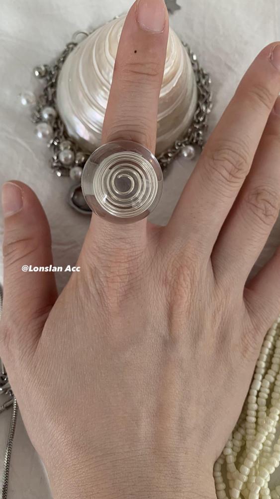 [collective] silver snail ring / 실버 스네일 반지 / 실버 포인트 반지