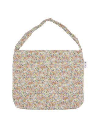 PASTEL FLOWER ECO BAG-PINK(CORDUROY)