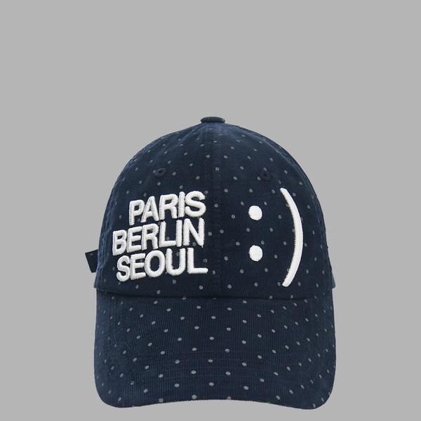 SMILE LOGO BALLCAP (NAVY)