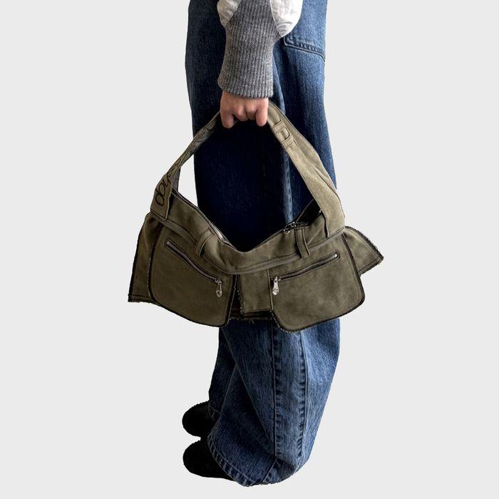 Chuka Denim Trouser Bag