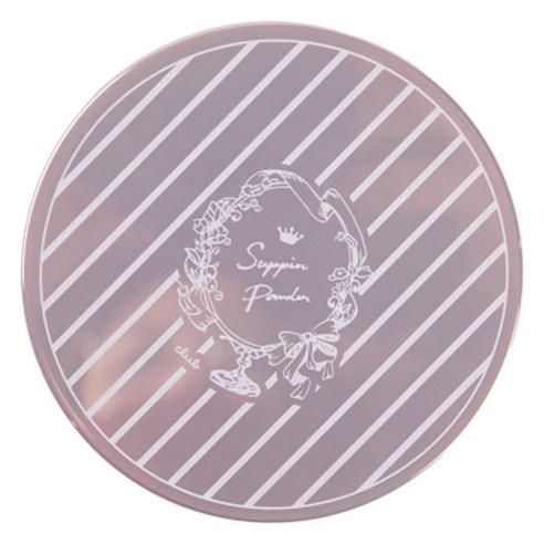 클럽 Suppin 슷핀 쌩얼 파우더 파스텔 로즈 향 컴팩트 타입 일본직구 드럭스토어 베스트셀러, 클리어, 12g, 1개