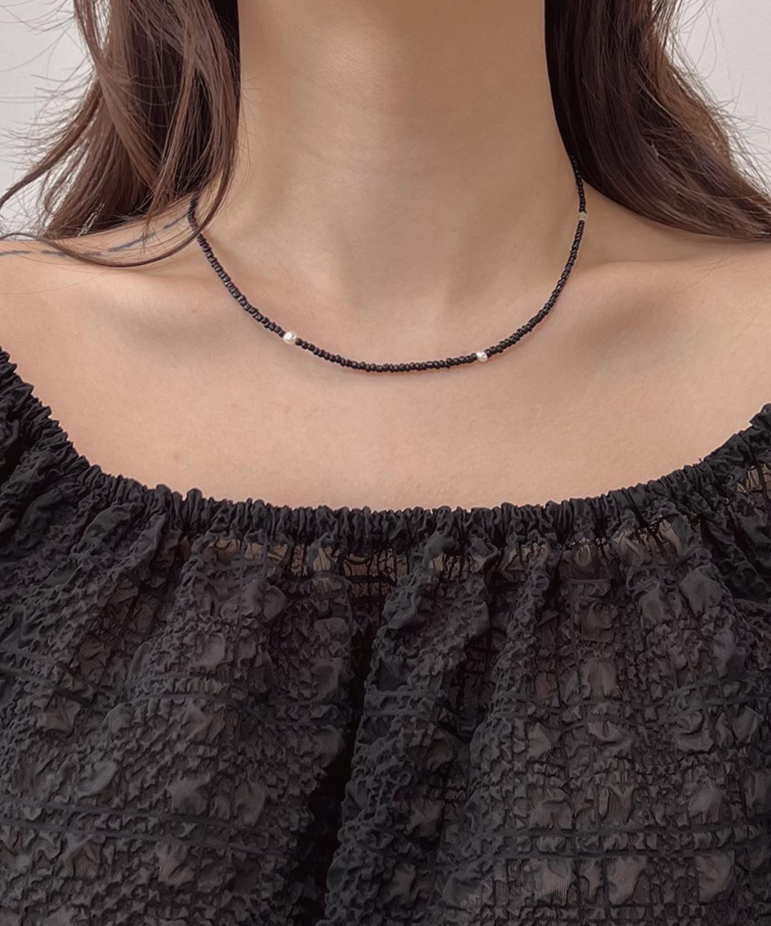 더노블 3colors 라우비즈 네크리스