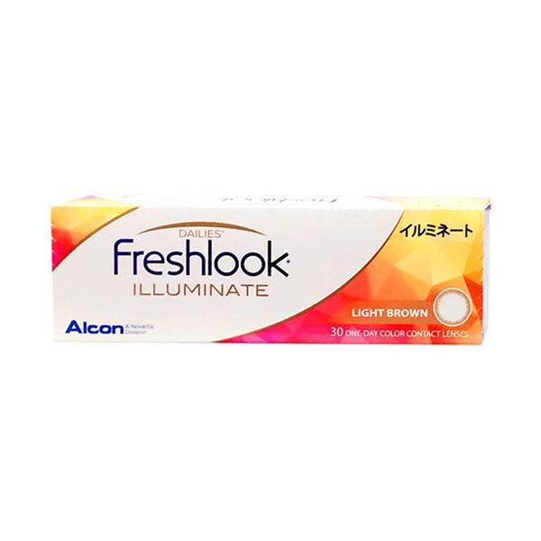 알콘 후레쉬룩 일루미네이트 (라이트 브라운) (30개 들이)