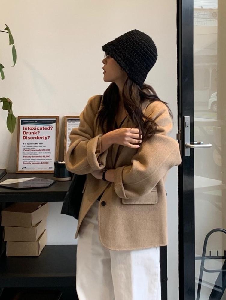 24FW 베르가못 모스트 핸드메이드 자켓 로즈핏 울100 jk (3col)