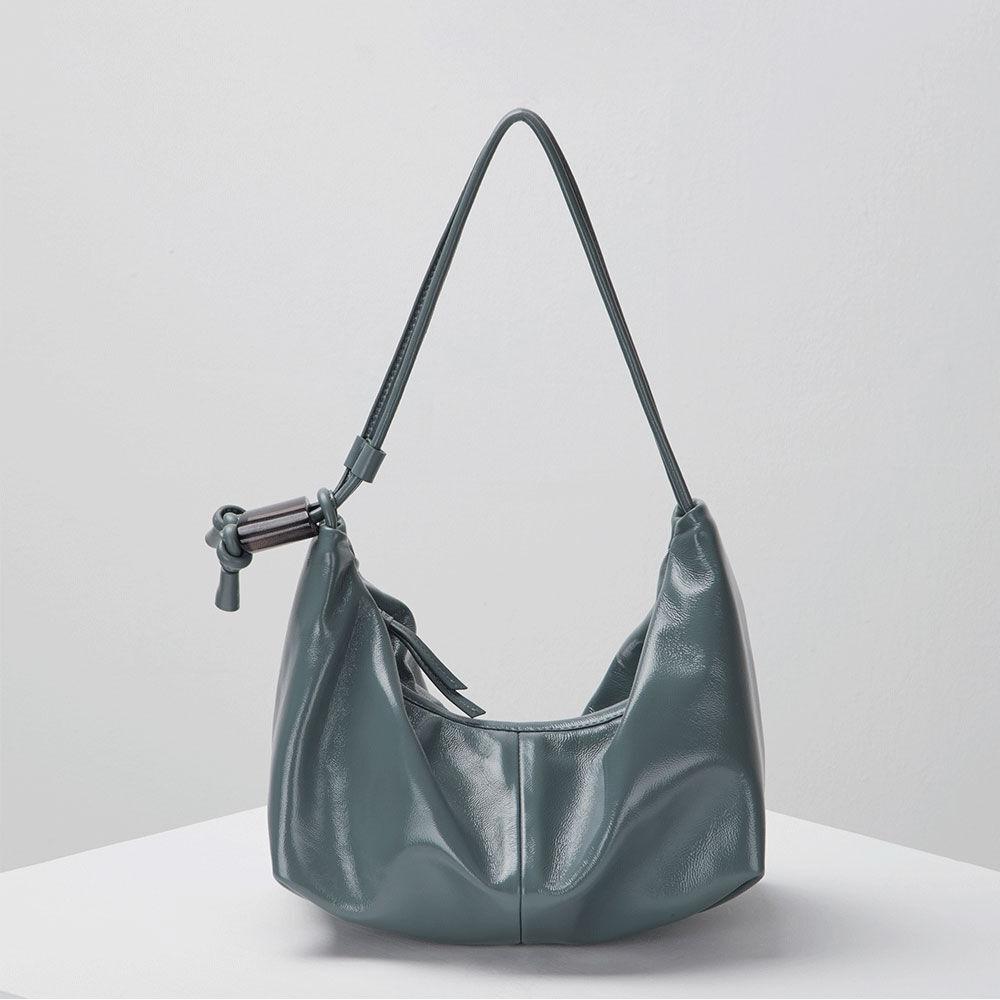ridge shoulder bag(glow blue orchid)