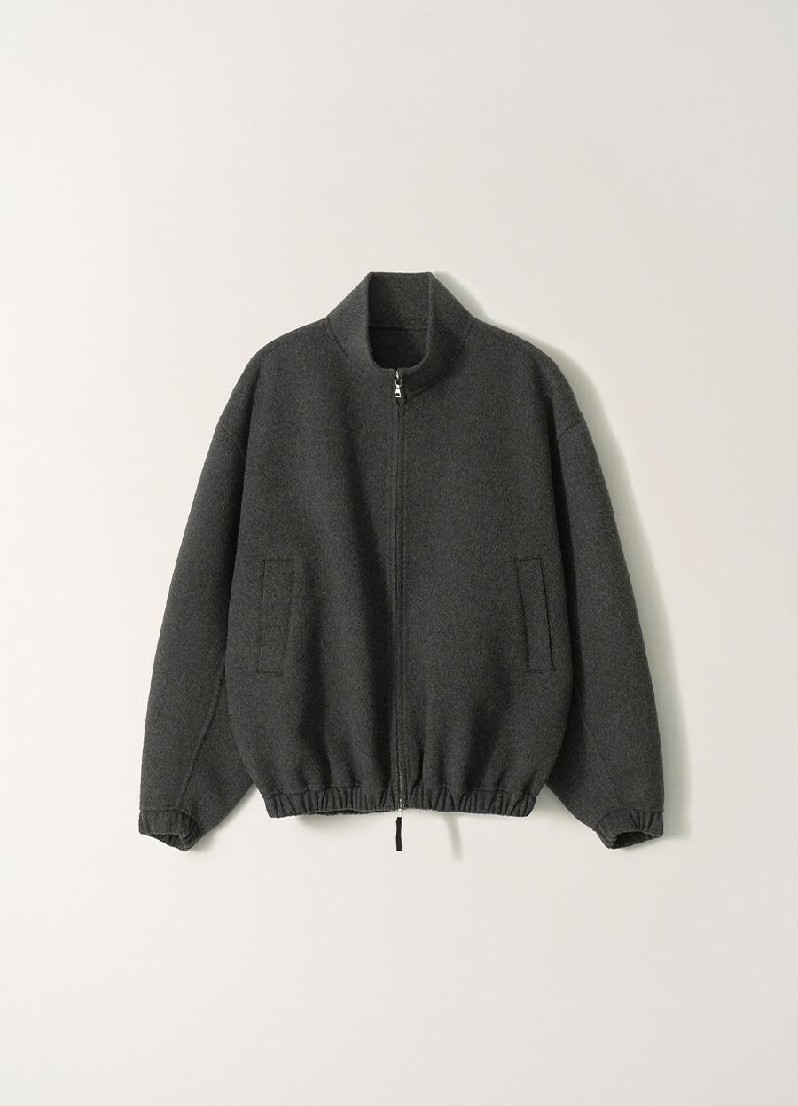 3RD / Plaza zip blouson (Dark gray)