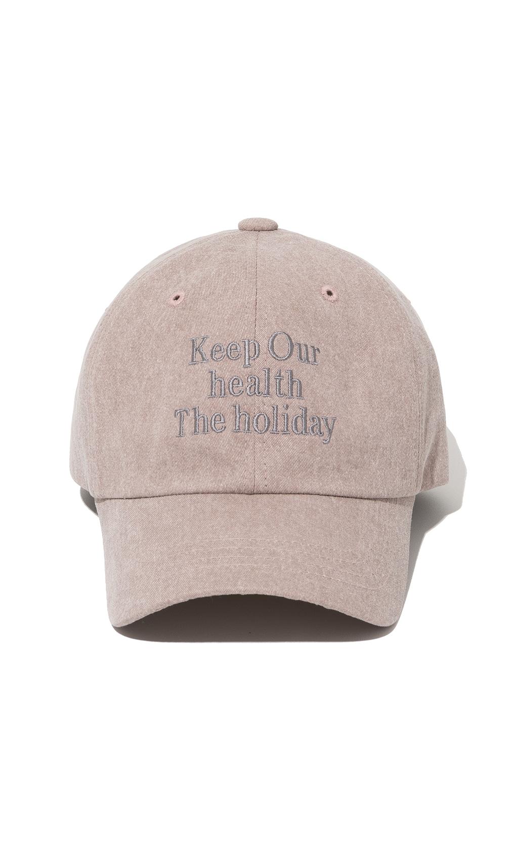 Holiday Signature Ball Cap [Stone Pink]