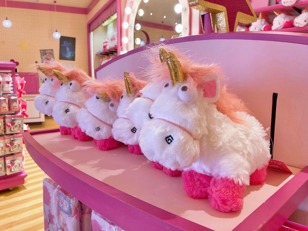 유니버셜스튜디오 USJ 미니언즈 유니콘 플러피 미니 인형