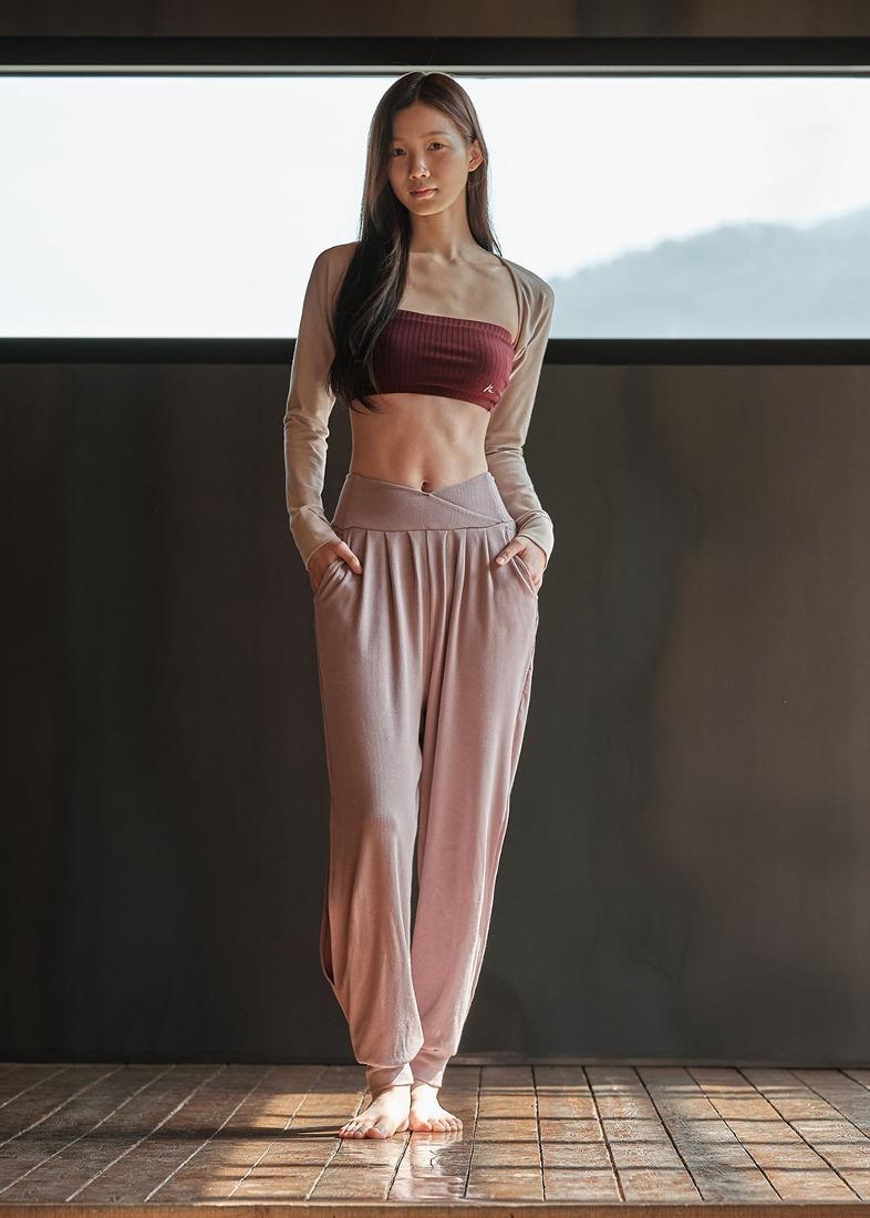 세미 하램 팬츠_퍼플