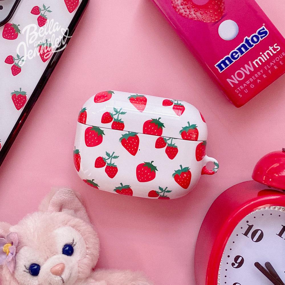 [MADE] 딸기 스트로베리 에어팟 케이스 2 colors 레드 핑크 프로 3세대 프로2