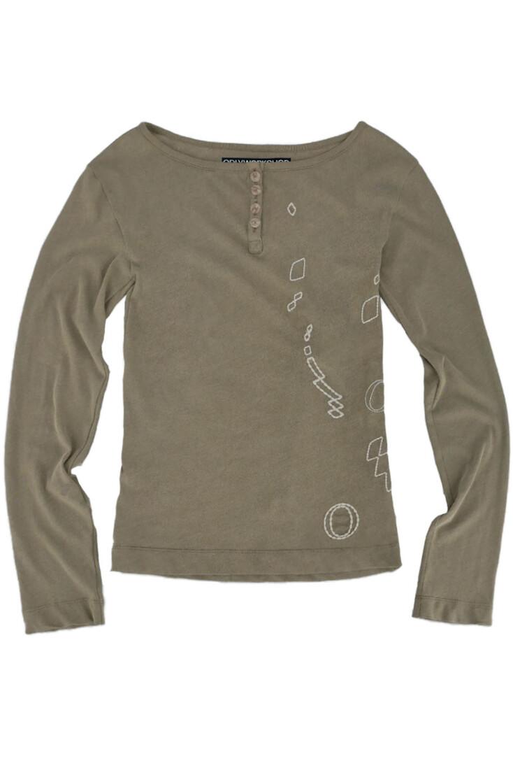 [3차 리오더]Gust Stitch Henley Tee