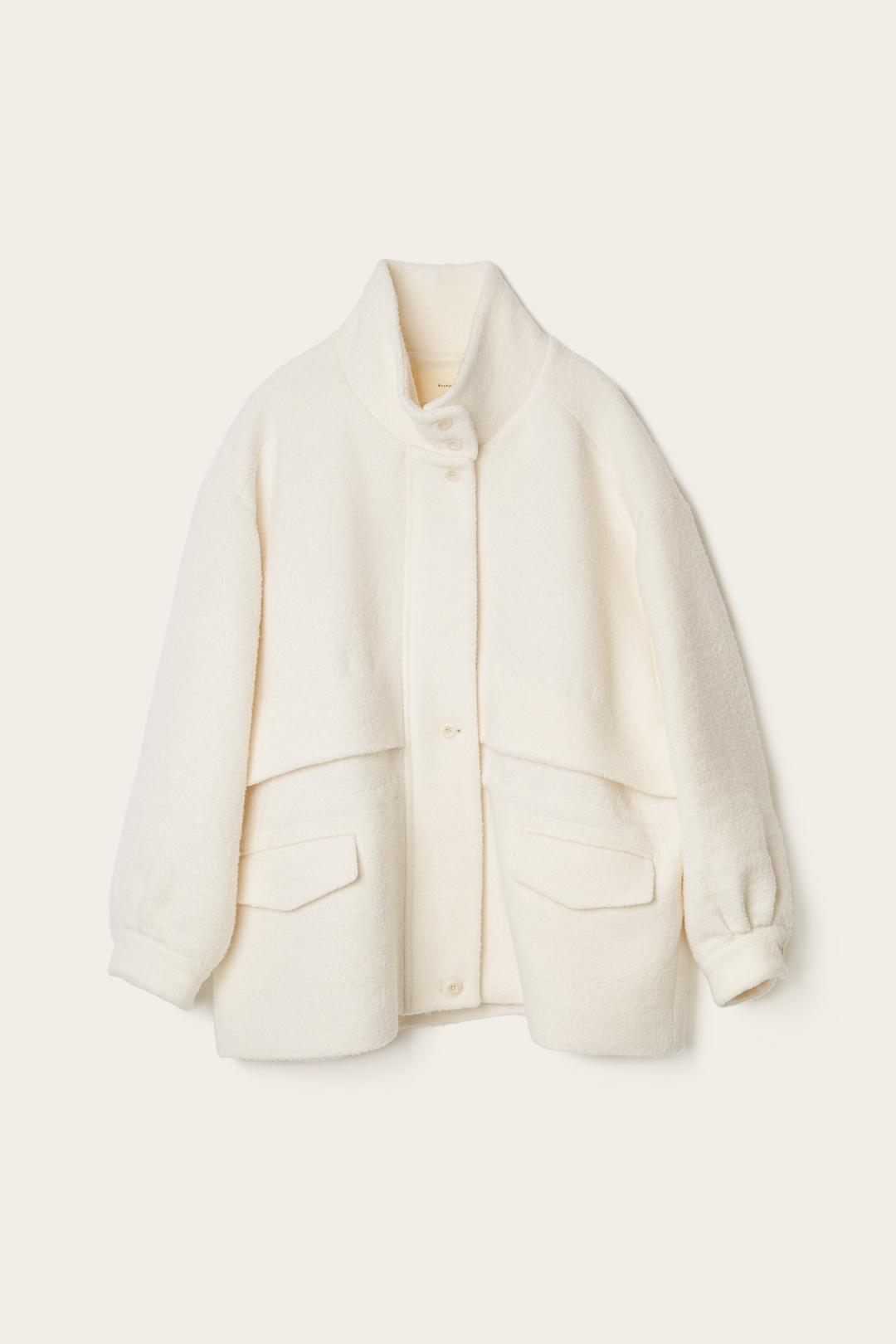 MAGO WOOL PARKA JUMPER (IVORY)