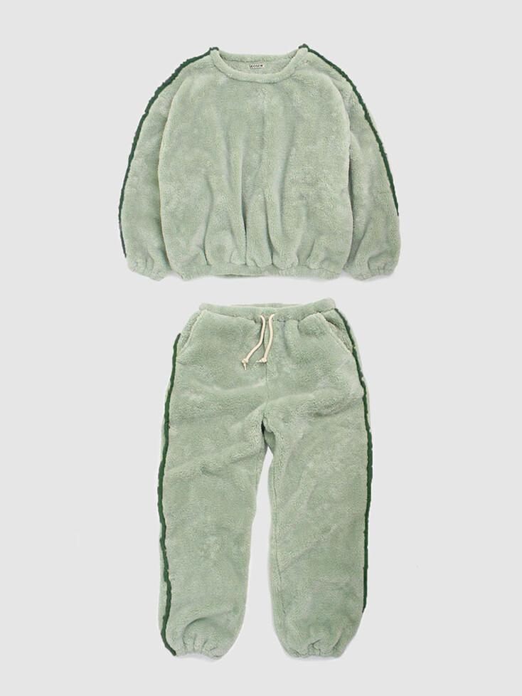 Susul room wear set - Moss green