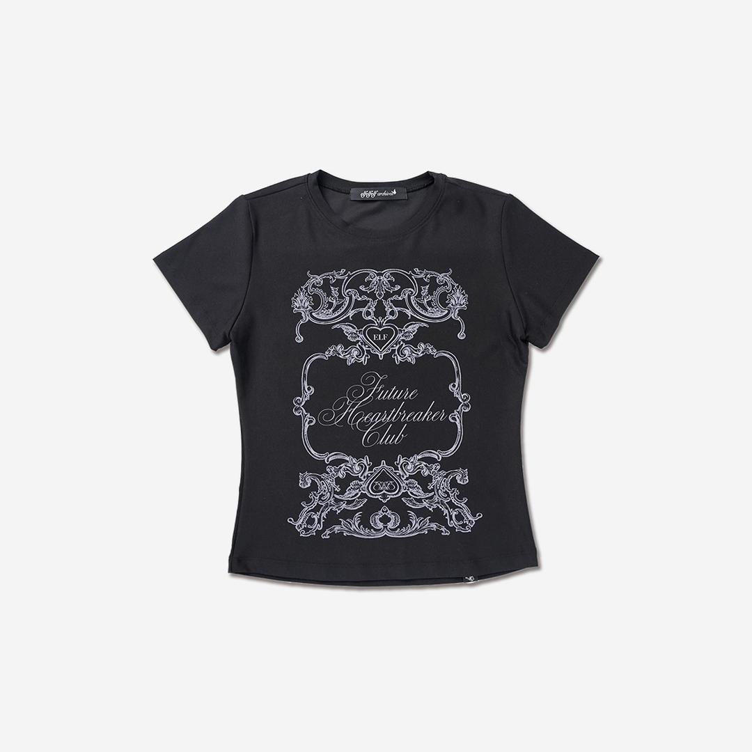 HEARTBREAKERS CLUB TSHIRTS [BLACK]