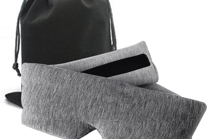 꿀잠 눈밀착 빛차단 고급 쿠션 암막 수면안대