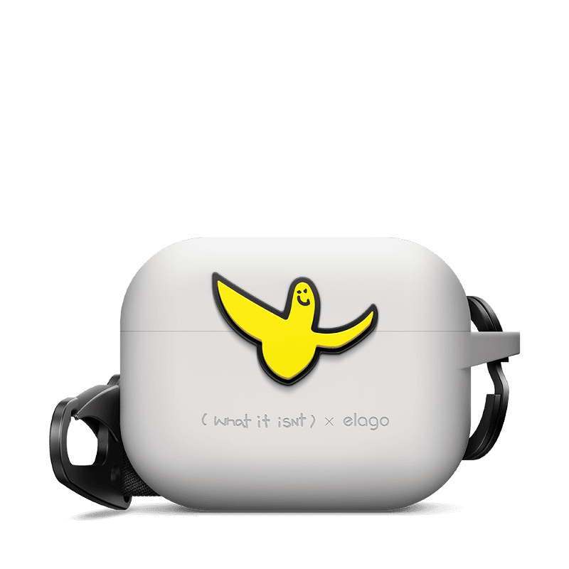 [WII X ELAGO] 에어팟프로 실리콘 행 케이스 -엔젤