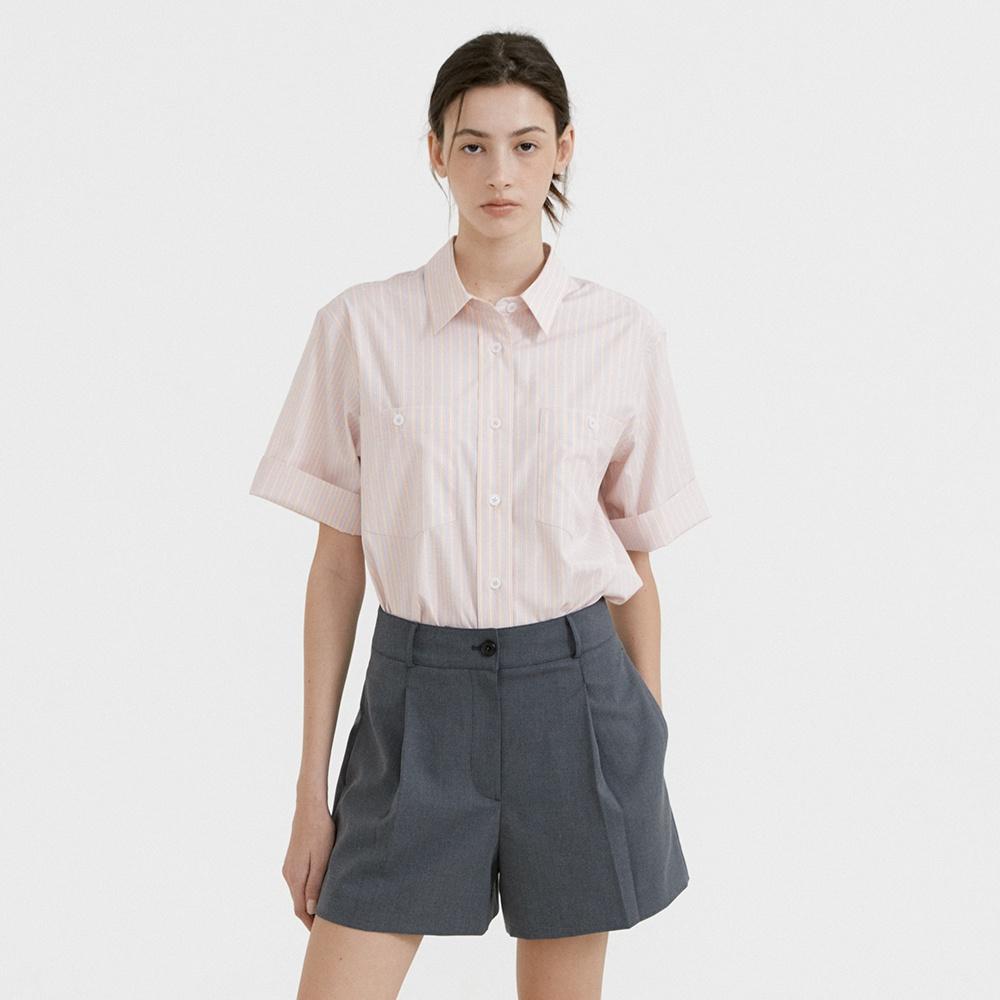 [6/20 예약발송] Pico Shirt (Pink Stripe)