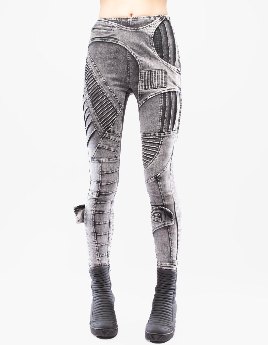 JEANS LEGGINGS BRIGHT - XS