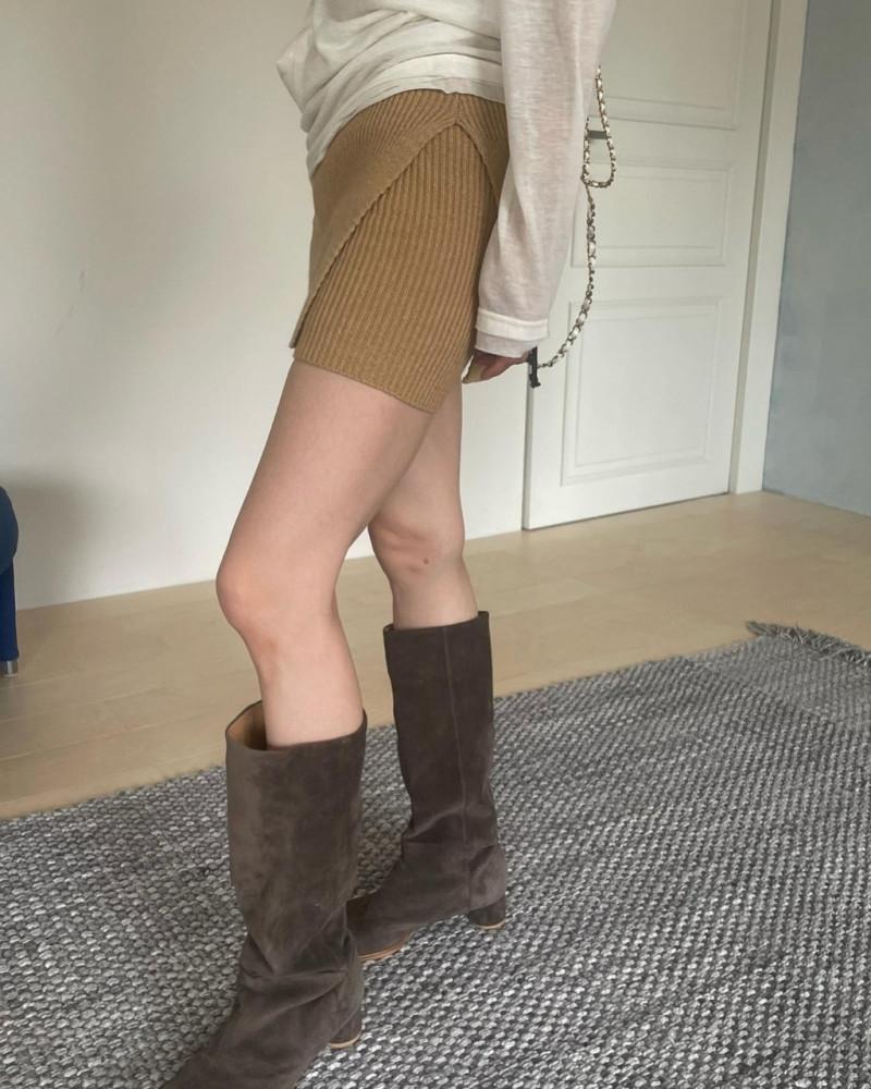 Breathe 브리드 큐롯 니트 팬츠 스커트 치마 바지 숏 미니 3color