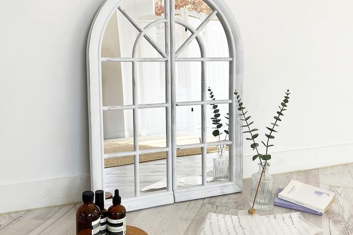 엔틱 인테리어 아치형 창문 벽거울 2colors