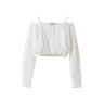 (W) Miu Miu Poplin Shirt White