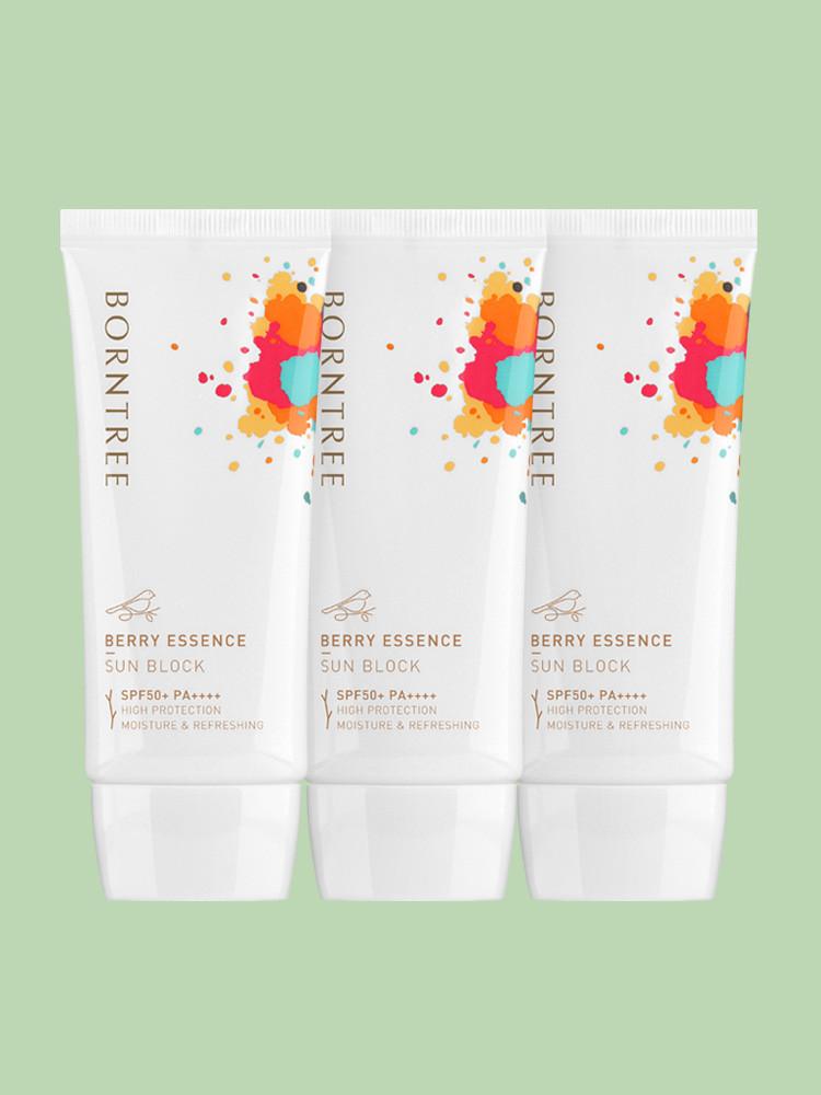 본트리 베리 에센스 선 블럭 50ml(SPF50+) 1+1+1