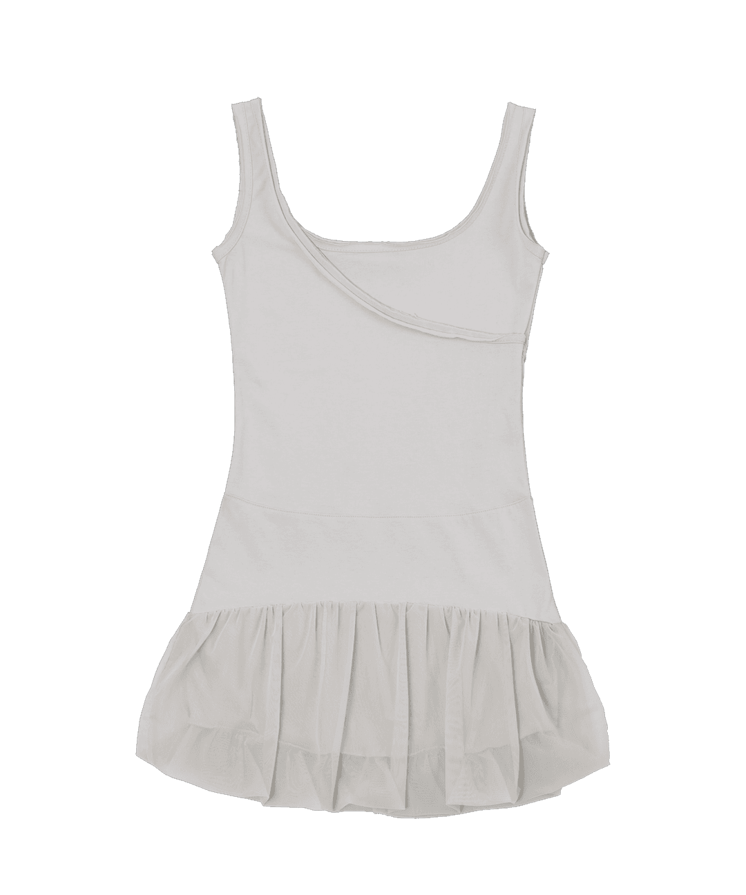 Double Layered Dress / Beige