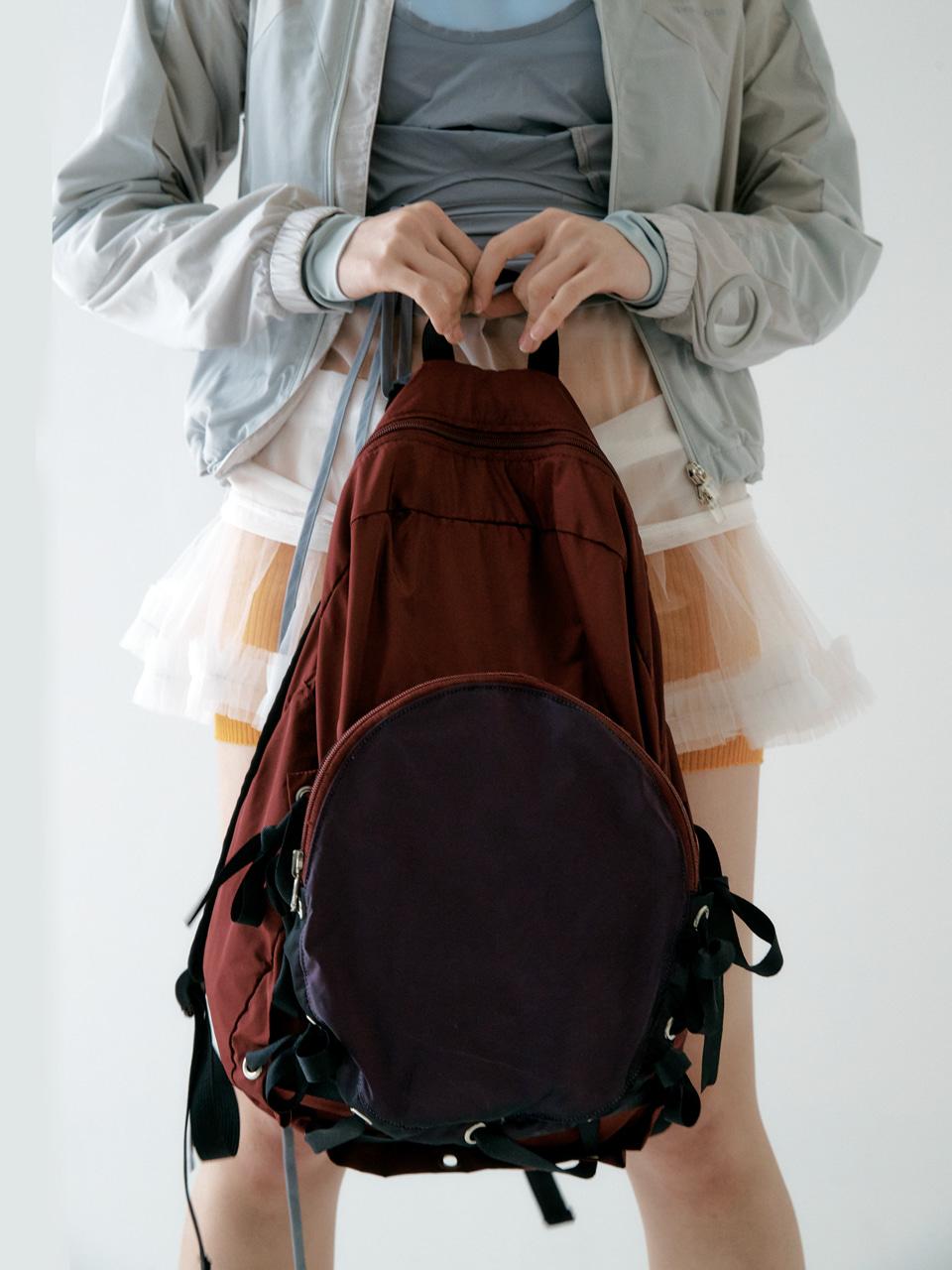 Nest Backpack (Plum Red)