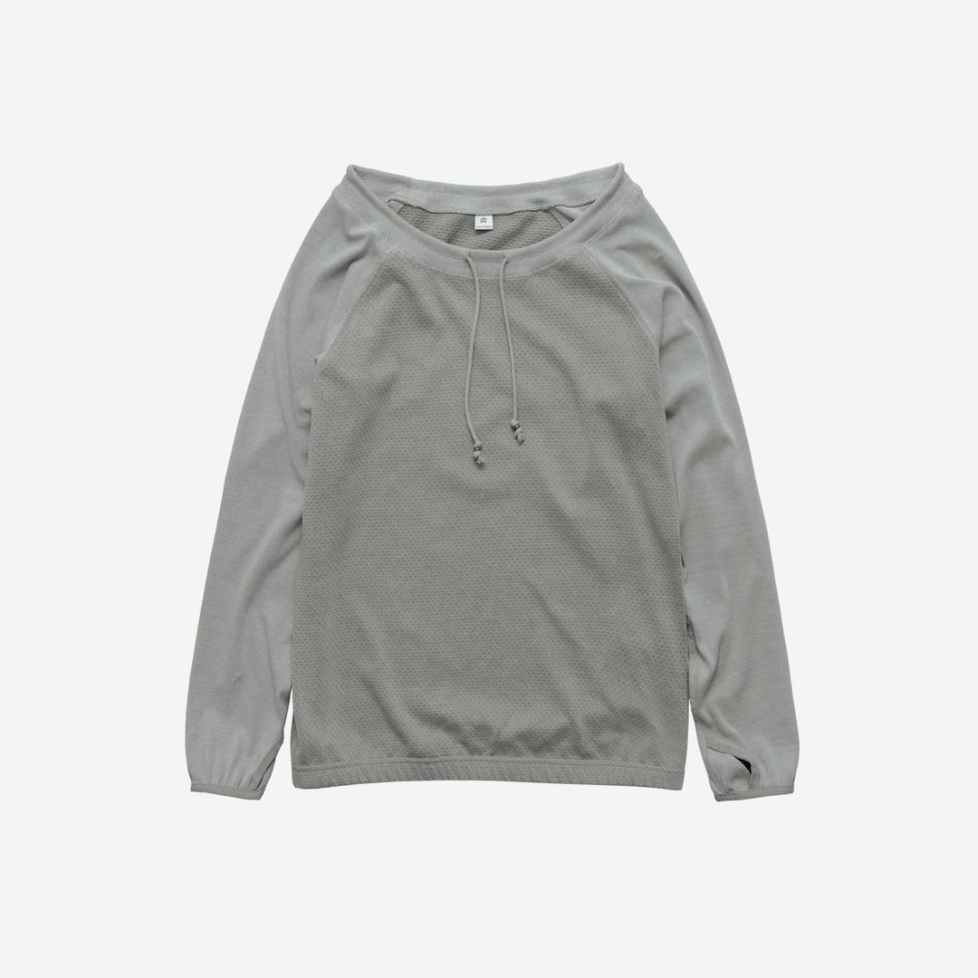 (04.18 PM5:00) women mellow pullover - light sage