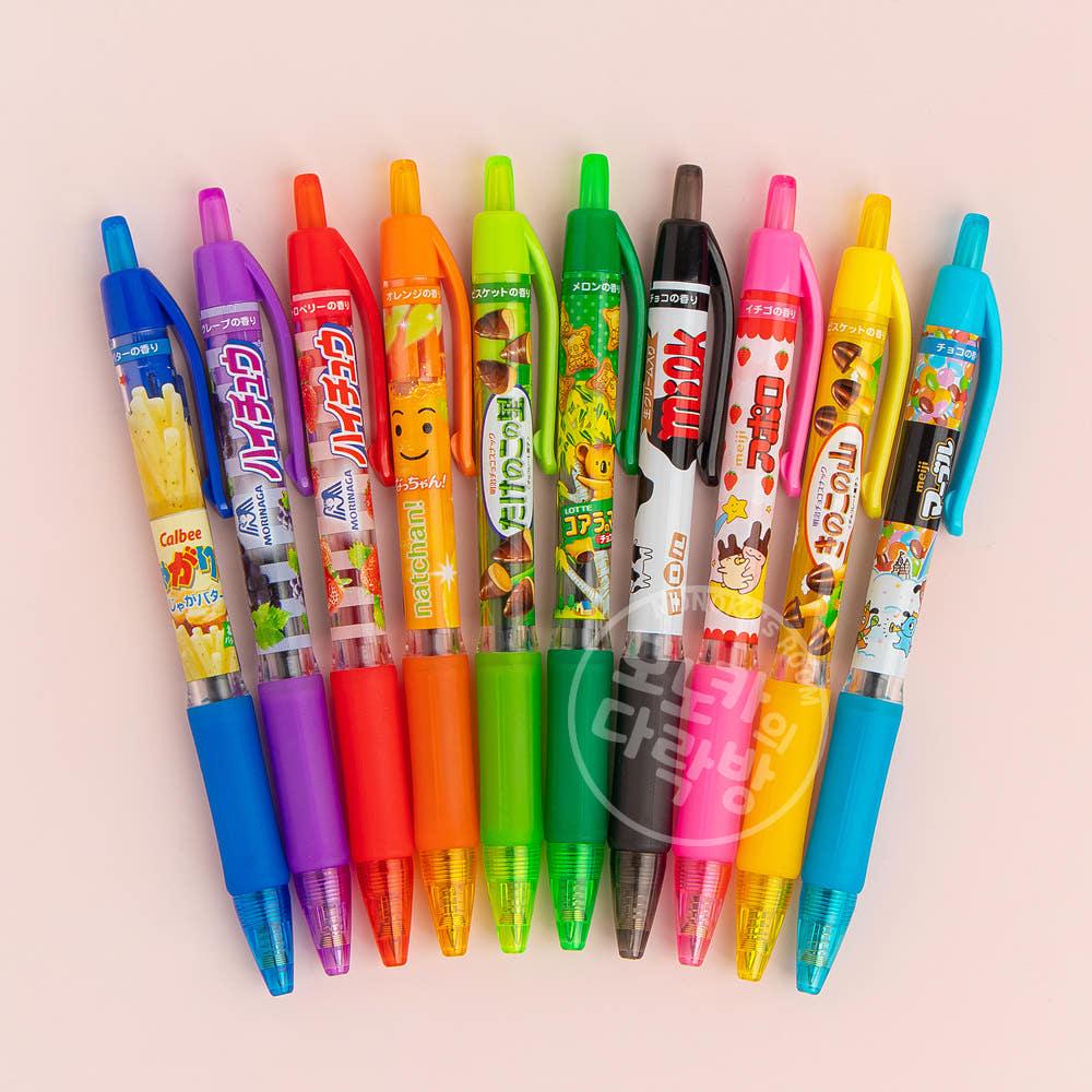 [사카모토] 일본 과자 향기나는 컬러볼펜 13종