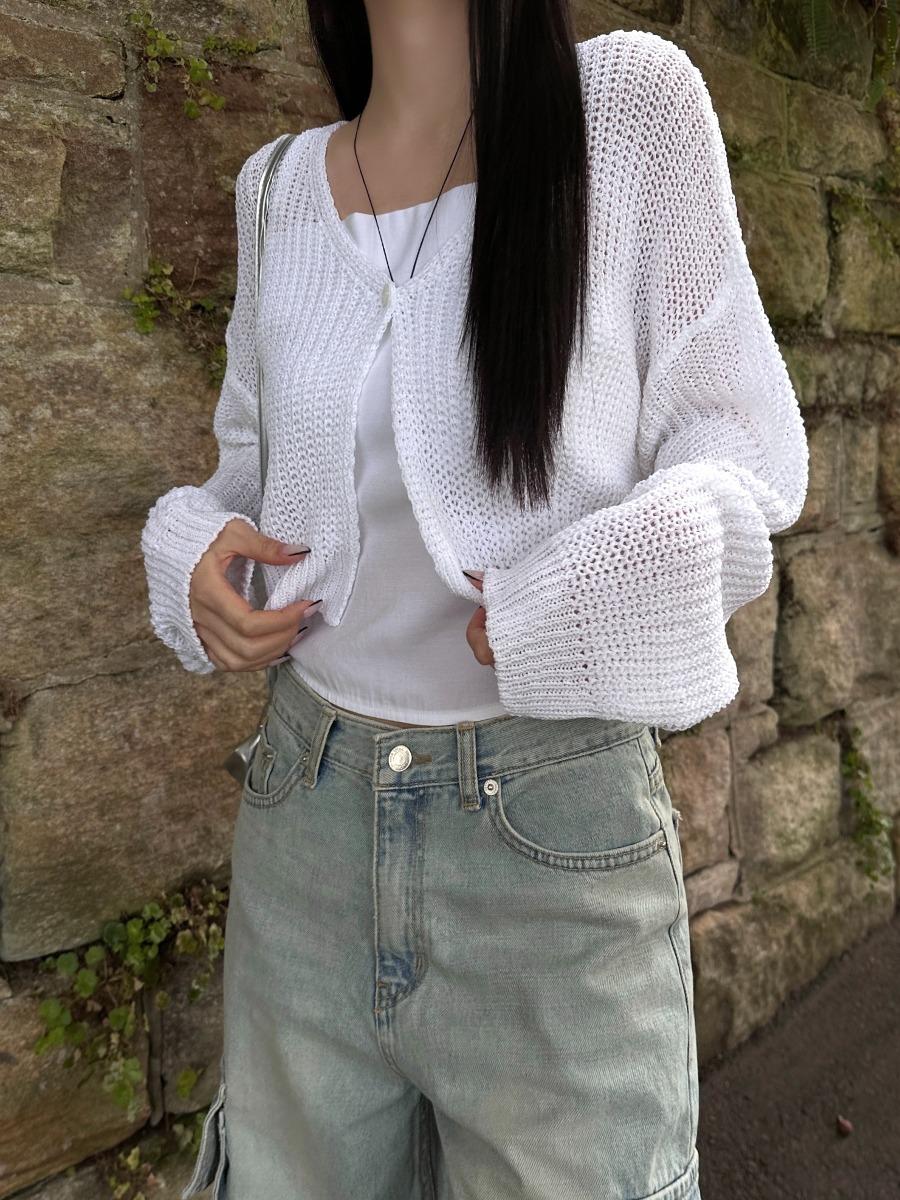 Charlotte Knit Cardigan (2color)