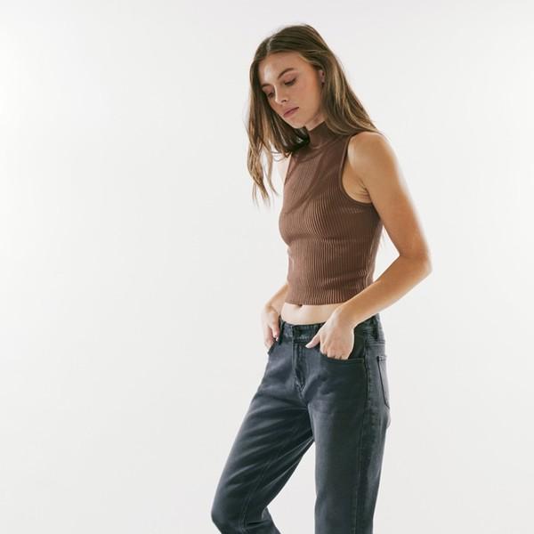 슬림 보이프렌드 핏 청바지 일리아